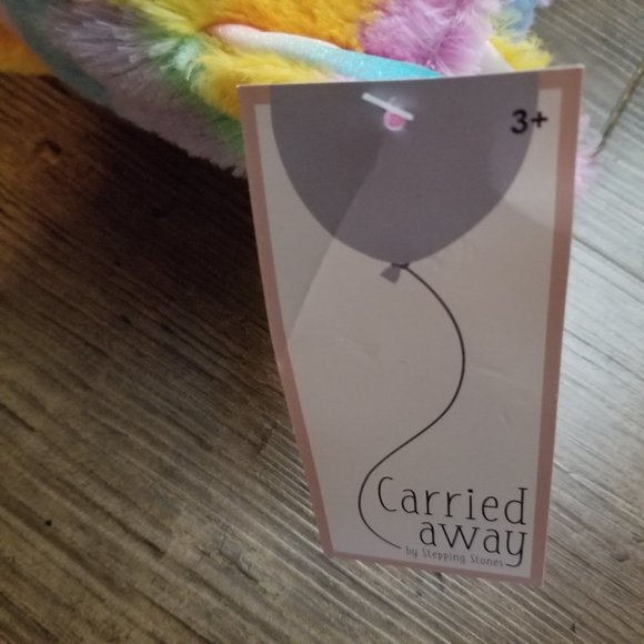 Plush Bear Backpack (Rainbow) - Picture 3 of 4